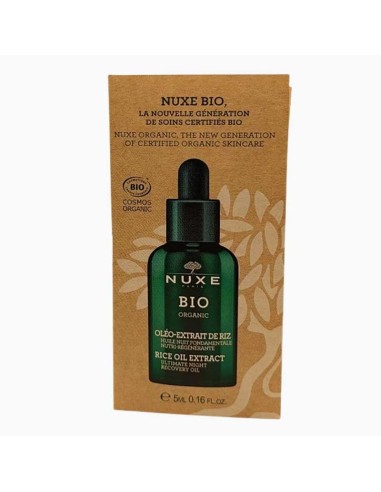 Nuxe Bio Organic Rice Oil Extract Recovery Oil Nuxe Bio Organic Rice Oil Extract Recovery Oil