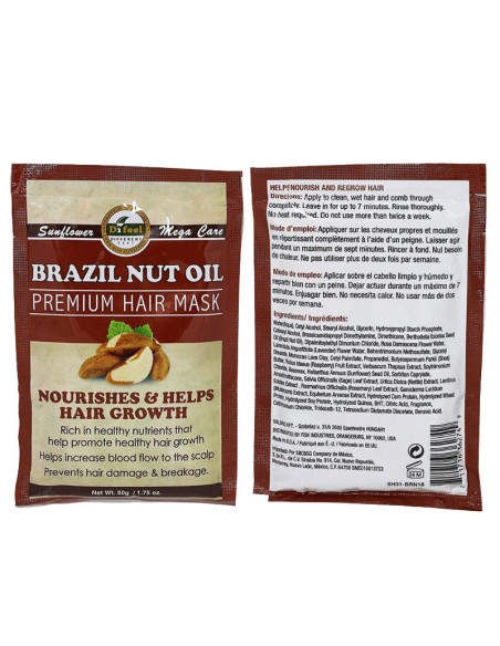Difeel Brazil Nut Oil Premium Hair Mask Sachet