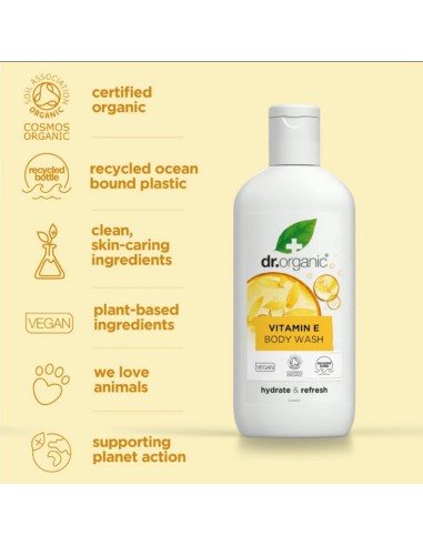 Organic Hydrate And Restore Vitamin E Body Wash Organic Hydrate And Restore Vitamin E Body Wash
