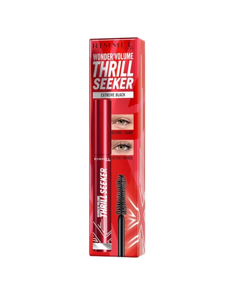 Rimmel Wonder Volume Thrill Seeker Mascara Extreme Black
