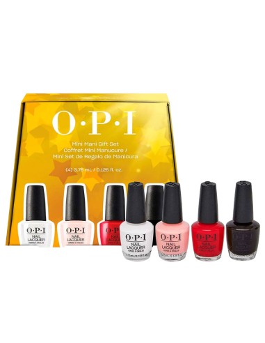 OPI Mini Mani Nail Lacquer Gift Set OPI Mini Mani Nail Lacquer Gift Set