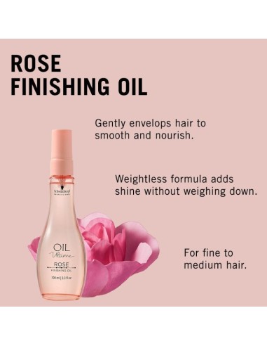 Schwarzkopf Oil Ultimate Rose Finishing Oil Schwarzkopf Oil Ultimate Rose Finishing Oil