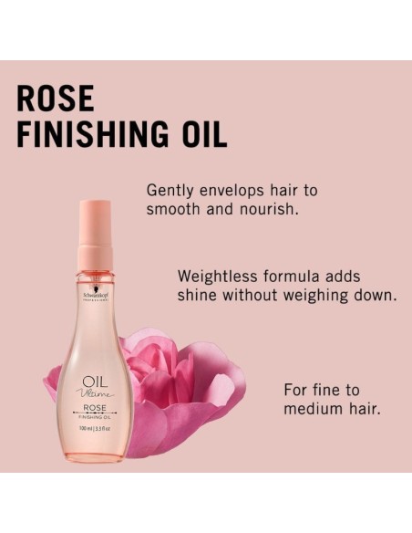 Schwarzkopf Oil Ultimate Rose Finishing Oil Schwarzkopf Oil Ultimate Rose Finishing Oil