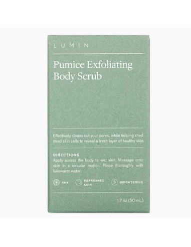 Lumin Pumice Exfoliating Body Scrub Lumin Pumice Exfoliating Body Scrub
