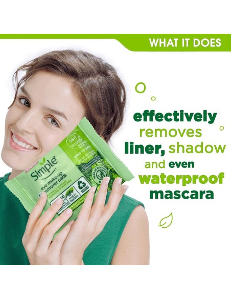 Simple Kind To Eyes Eye Make Up Remover Pads Simple Kind To Eyes Eye Make Up Remover Pads