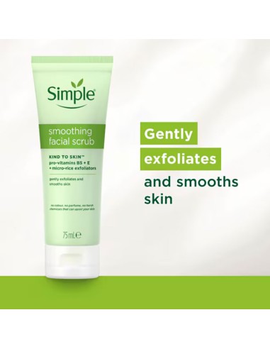 Simple Kind To Skin Smoothing Facial Scrub