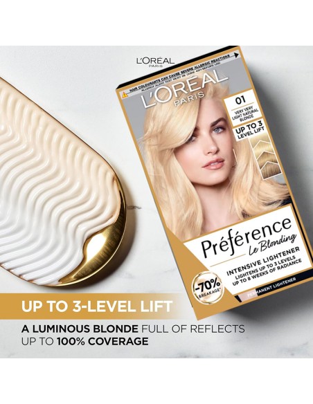 Preference Infinia Permanent Color 01 Natural Preference Infinia Permanent Color 01 Natural