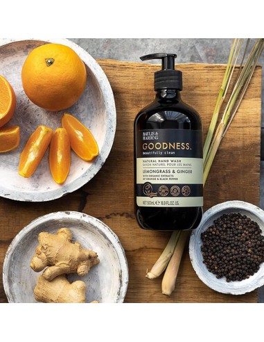 Goodness Lemongrass & Ginger Natural Hand Wash Goodness Lemongrass & Ginger Natural Hand Wash