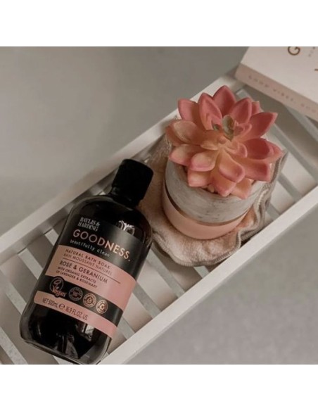 Goodness Rose & Geranium Natural Bath Soak Goodness Rose & Geranium Natural Bath Soak
