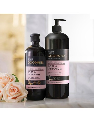 Goodness Rose & Geranium Natural Body Wash Goodness Rose & Geranium Natural Body Wash