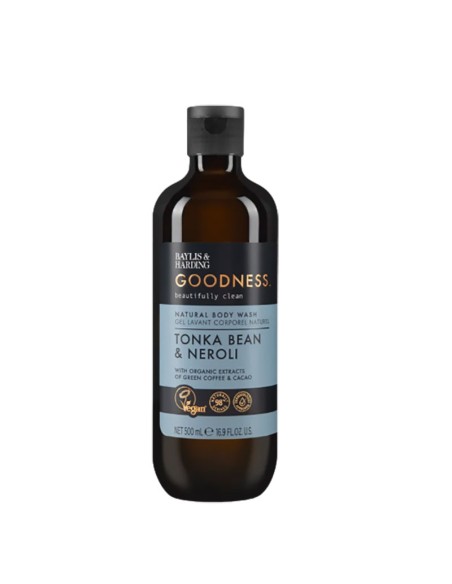 Goodness Tonka Bean & Neroli Natural Body Wash
