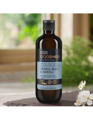 Goodness Tonka Bean & Neroli Natural Body Wash
