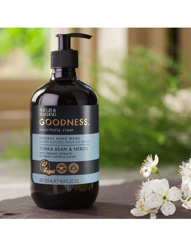 Goodness Tonka Bean & Neroli Natural Hand Wash Goodness Tonka Bean & Neroli Natural Hand Wash
