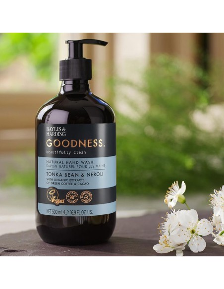 Goodness Tonka Bean & Neroli Natural Hand Wash Goodness Tonka Bean & Neroli Natural Hand Wash