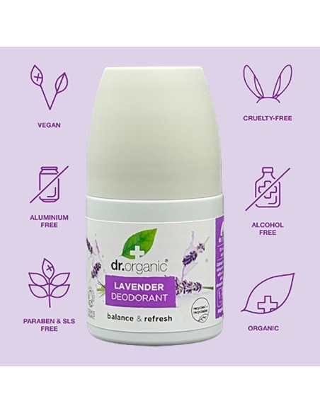 Bioactive Skincare Organic Lavender Deodorant Roll On Bioactive Skincare Organic Lavender Deodorant Roll On