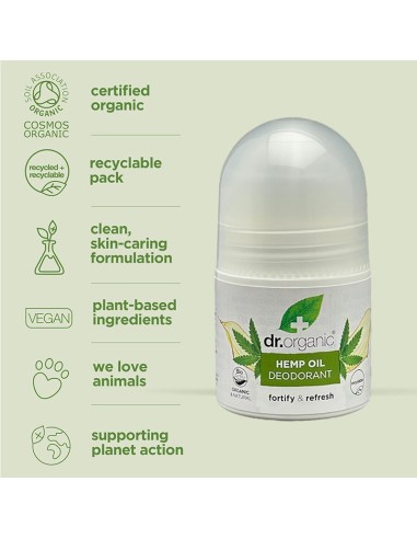 Bioactive Skincare Hemp Oil Deodorant Roll On Bioactive Skincare Hemp Oil Deodorant Roll On