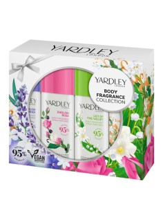 Yardley Classic Floral Body Fragrance Collection Gift Set