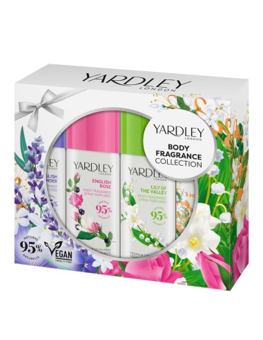Yardley Classic Floral Body Fragrance Collection Gift Set Yardley Classic Floral Body Fragrance Collection Gift Set