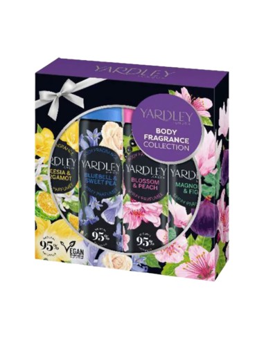 Yardley Contemporary Body Fragrance Collection Gift Set Yardley Contemporary Body Fragrance Collection Gift Set