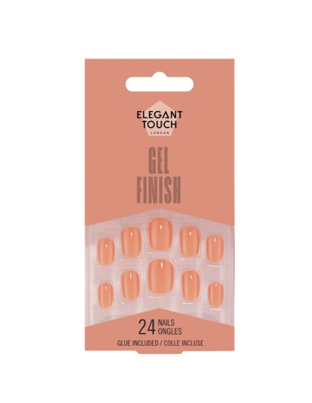Elegant Touch Apricot Crush Nail Gel Finish