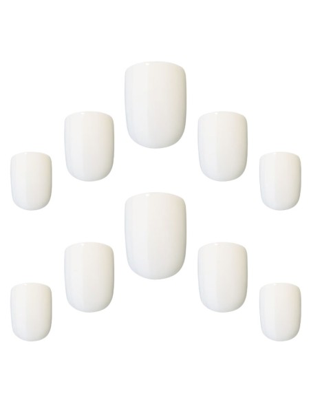 Elegant Touch Cloud White Nail With Glue Elegant Touch Cloud White Nail With Glue