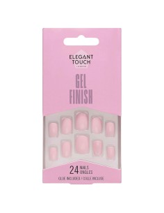 Elegant Touch Perfect Pink Nail Gel Finish