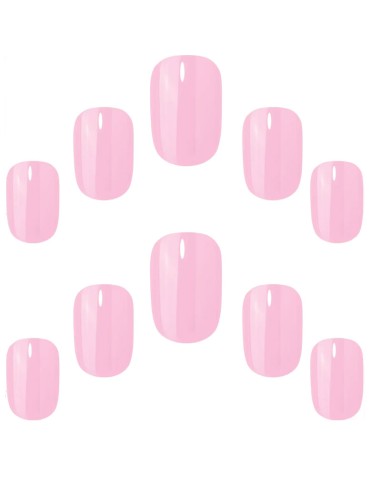 Elegant Touch Perfect Pink Nail Gel Finish