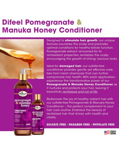 Difeel Pomegranate & Manuka Honey Conditioner