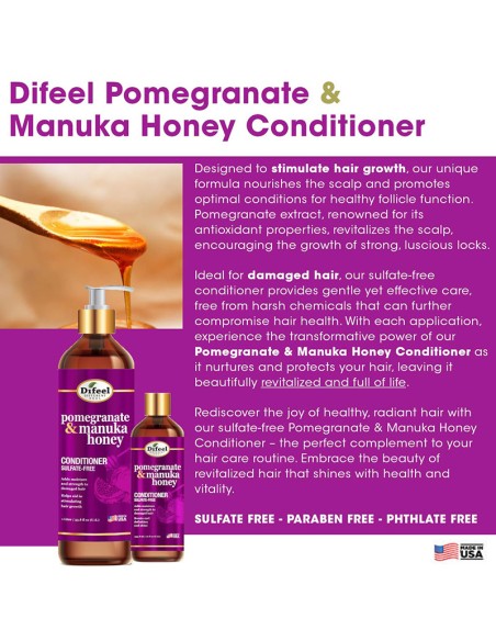 Difeel Pomegranate & Manuka Honey Conditioner