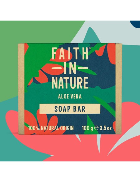 Faith In Nature Aloe Vera Soap Bar Faith In Nature Aloe Vera Soap Bar