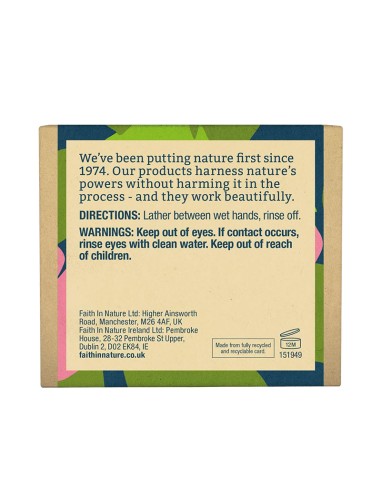 Faith In Nature Wild Rose Soap Bar Faith In Nature Wild Rose Soap Bar