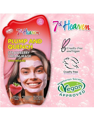 7Th Heaven Plump & Quench Strawberry Cream Mask 7Th Heaven Plump & Quench Strawberry Cream Mask