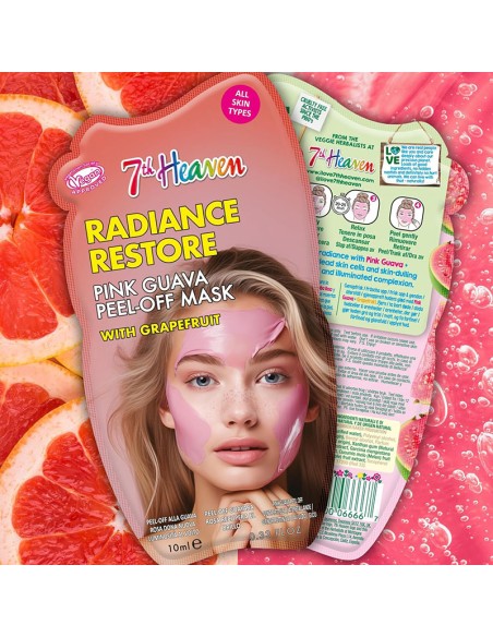 7Th Heaven Radiance Restore Pink Guava Peel Off Mask 7Th Heaven Radiance Restore Pink Guava Peel Off Mask
