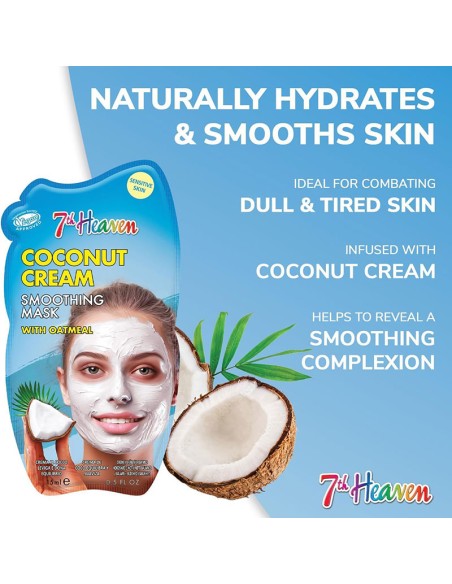 7Th Heaven Coconut Cream Smoothing Mask 7Th Heaven Coconut Cream Smoothing Mask