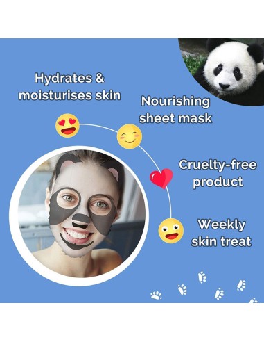 7Th Heaven Coconut & Banana Panda Face Mask 7Th Heaven Coconut & Banana Panda Face Mask