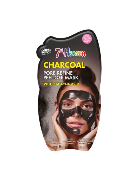 7Th Heaven Charcoal Pore Refine Peel Off Mask