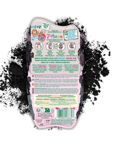 7Th Heaven Charcoal Pore Refine Peel Off Mask 7Th Heaven Charcoal Pore Refine Peel Off Mask