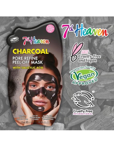7Th Heaven Charcoal Pore Refine Peel Off Mask 7Th Heaven Charcoal Pore Refine Peel Off Mask