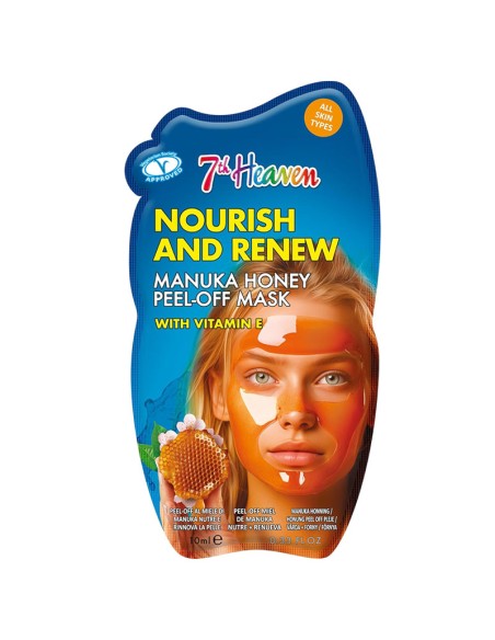 7Th Heaven Nourish & Renew Manuka Honey Peel Off Mask