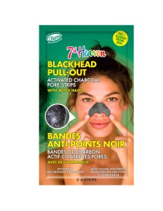 7Th Heaven Blackhead Pull Out Charcoal Pore Strips