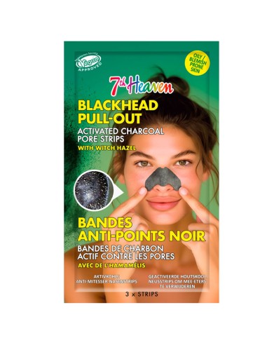 7Th Heaven Blackhead Pull Out Charcoal Pore Strips