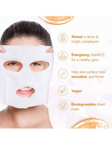 7Th Heaven Nutriactive Vitamin C Serum Capsule Sheet Mask 7Th Heaven Nutriactive Vitamin C Serum Capsule Sheet Mask