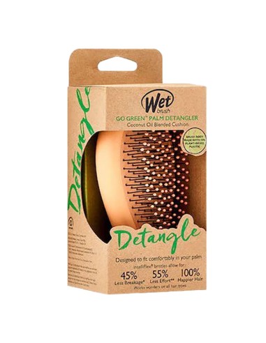 Wet Brush Go Green Palm Detangler Coconut Oil Wet Brush Go Green Palm Detangler Coconut Oil