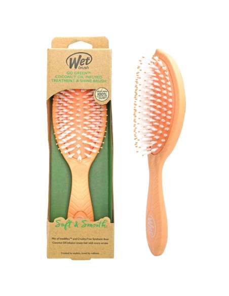 Wet Brush Go Green Treatment & Shine Brush Coconut Oil