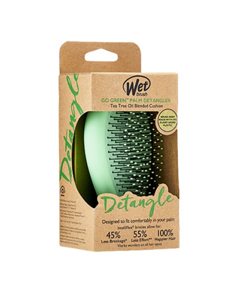Wet Brush Go Green Palm Detangler Tea Tree Oil