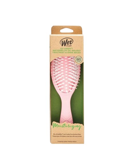 Wet Brush Go Green Treatment & Shine Brush Watermelon Oil
