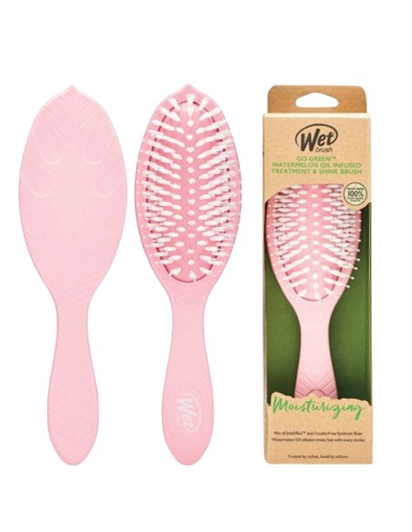 Wet Brush Go Green Treatment & Shine Brush Watermelon Oil