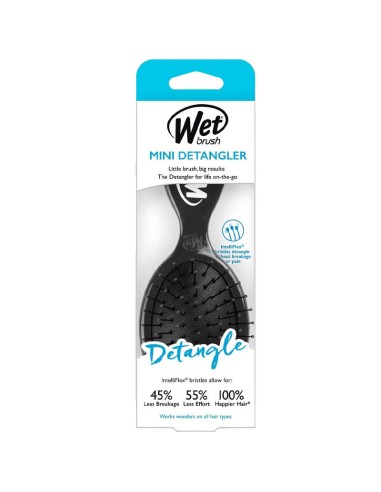 Wet Brush Mini Detangler Brush Black Wet Brush Mini Detangler Brush Black