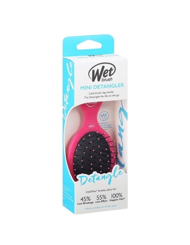 Wet Brush Mini Detangler Brush Pink