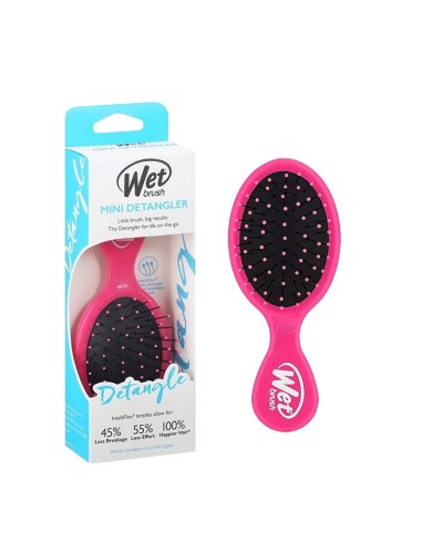 Wet Brush Mini Detangler Brush Pink